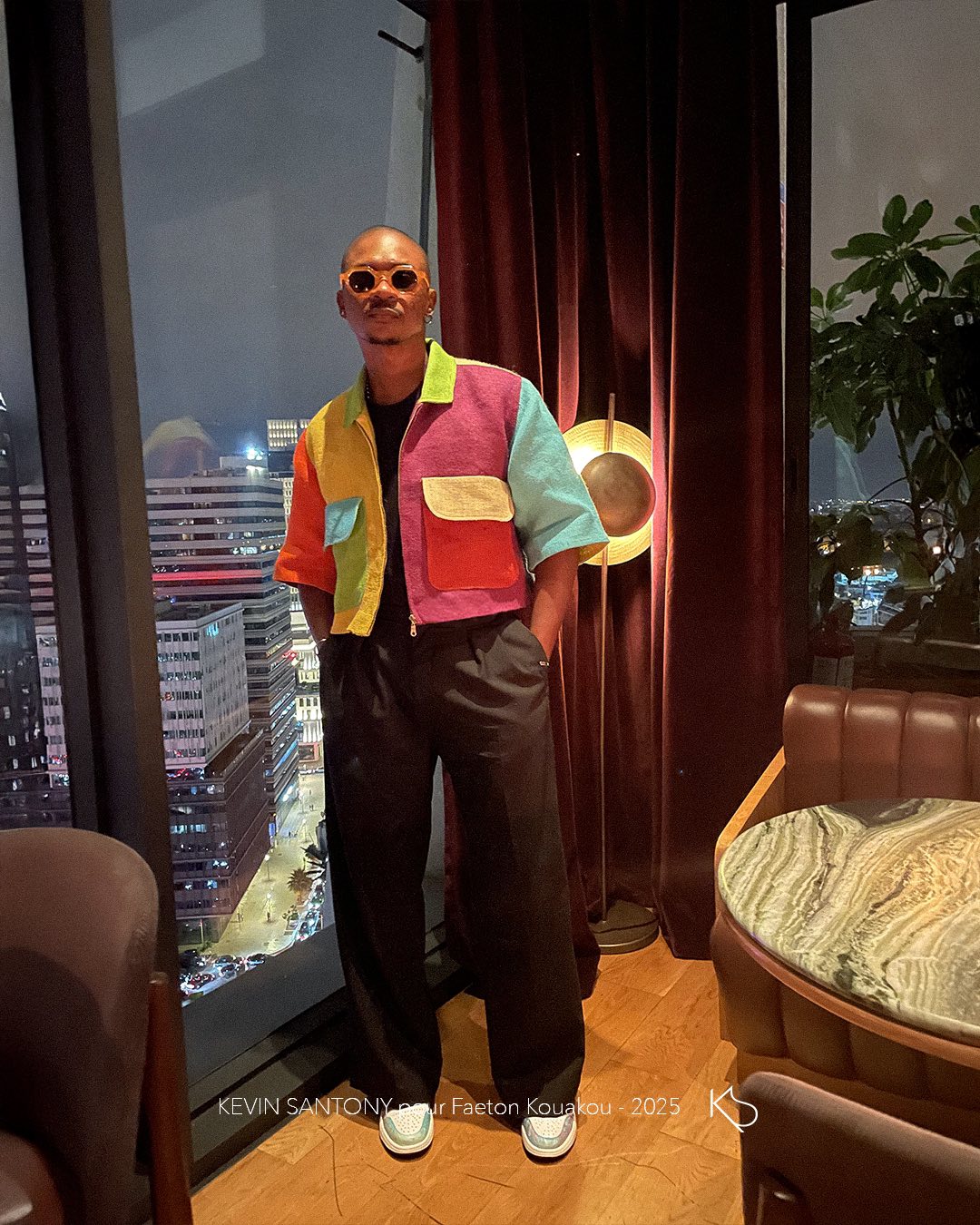 Découvrez notre Full Look estival pour homme : Chemisier - Jacket Crop-Top